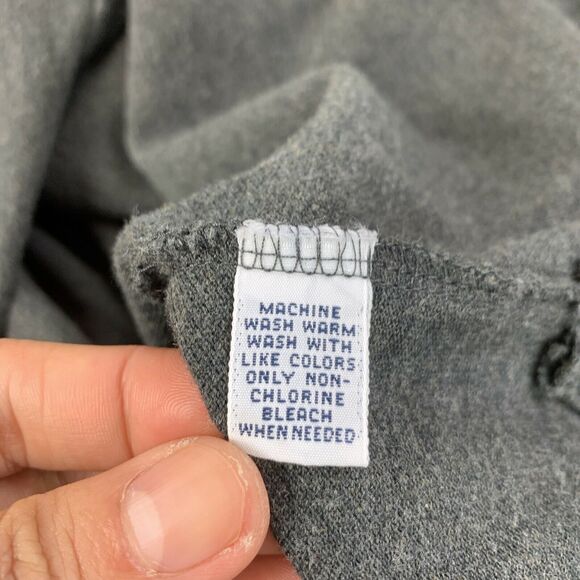 Polo By Ralph Lauren Mens Polo Shirt Size XL Classic Gray Short Sleeve Cotton - Picture 8 of 9